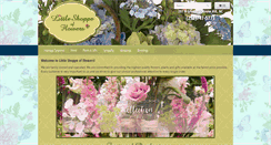 Desktop Screenshot of littleshoppeofflowers-nc.com